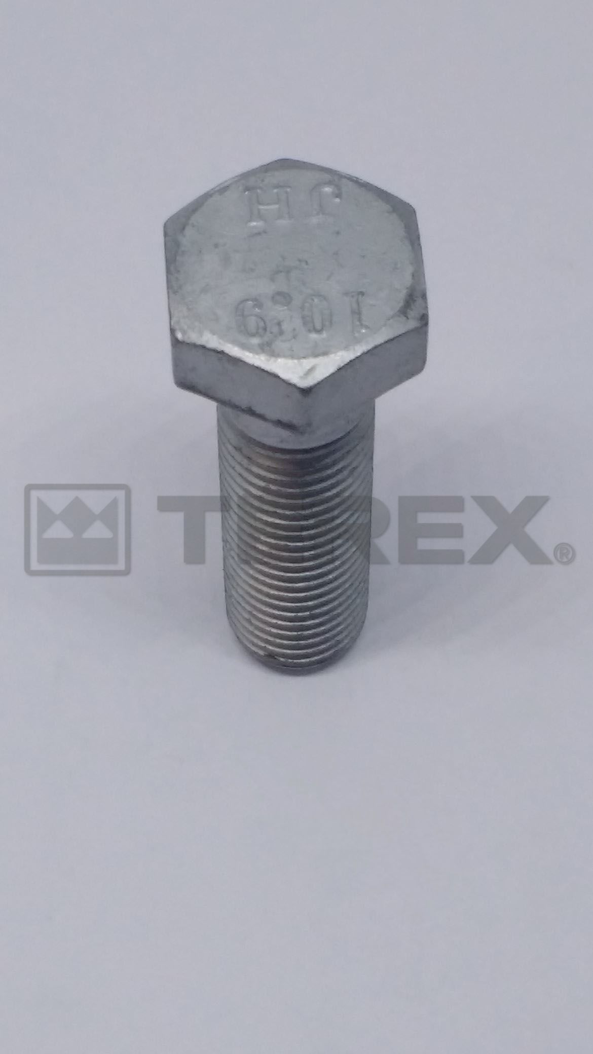 M16-2.00 55 MM ZINC HEX HEAD BOLT 10.9