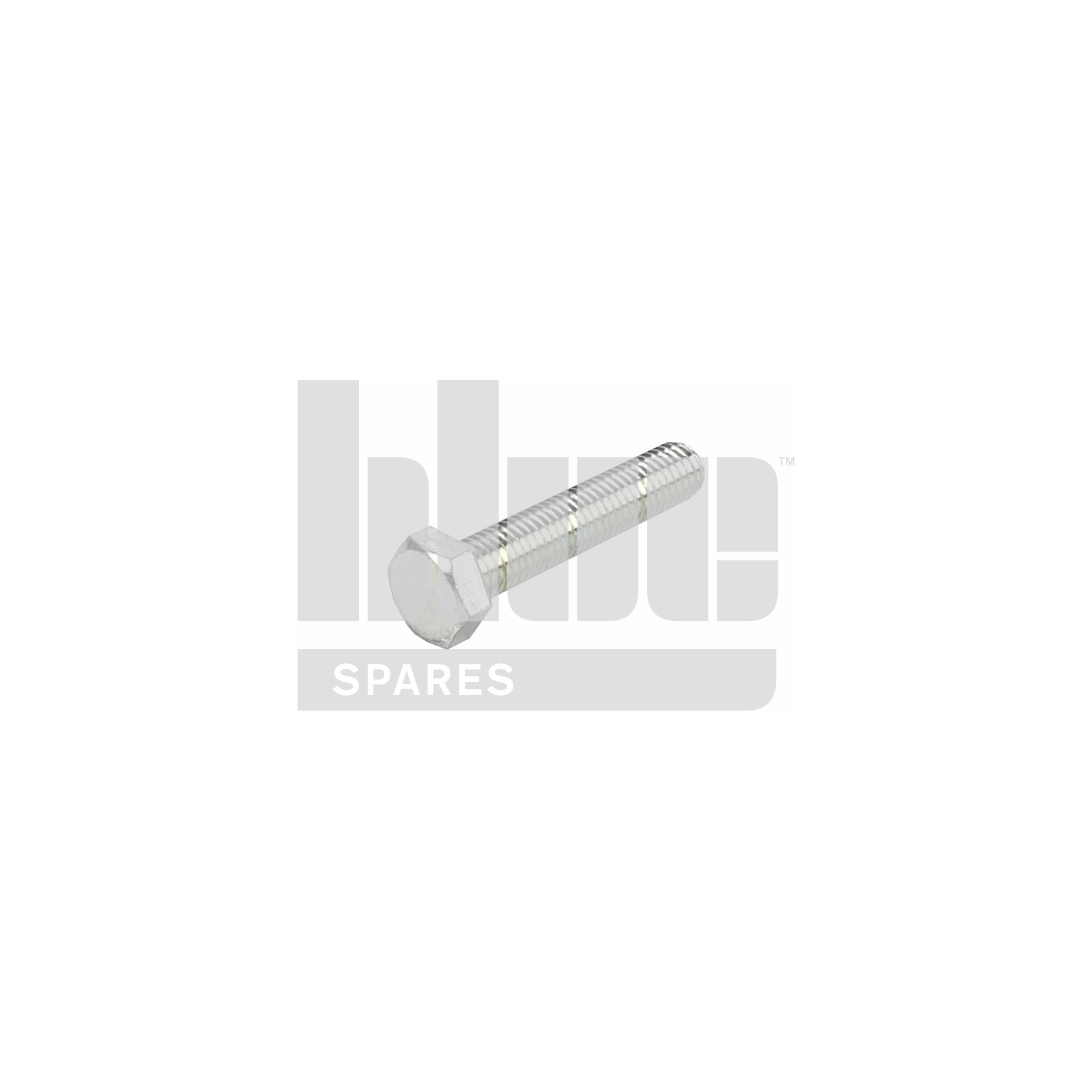 M6-1.00 X 35 ZINC HEX HEAD BOLT GR8.8 DIN931