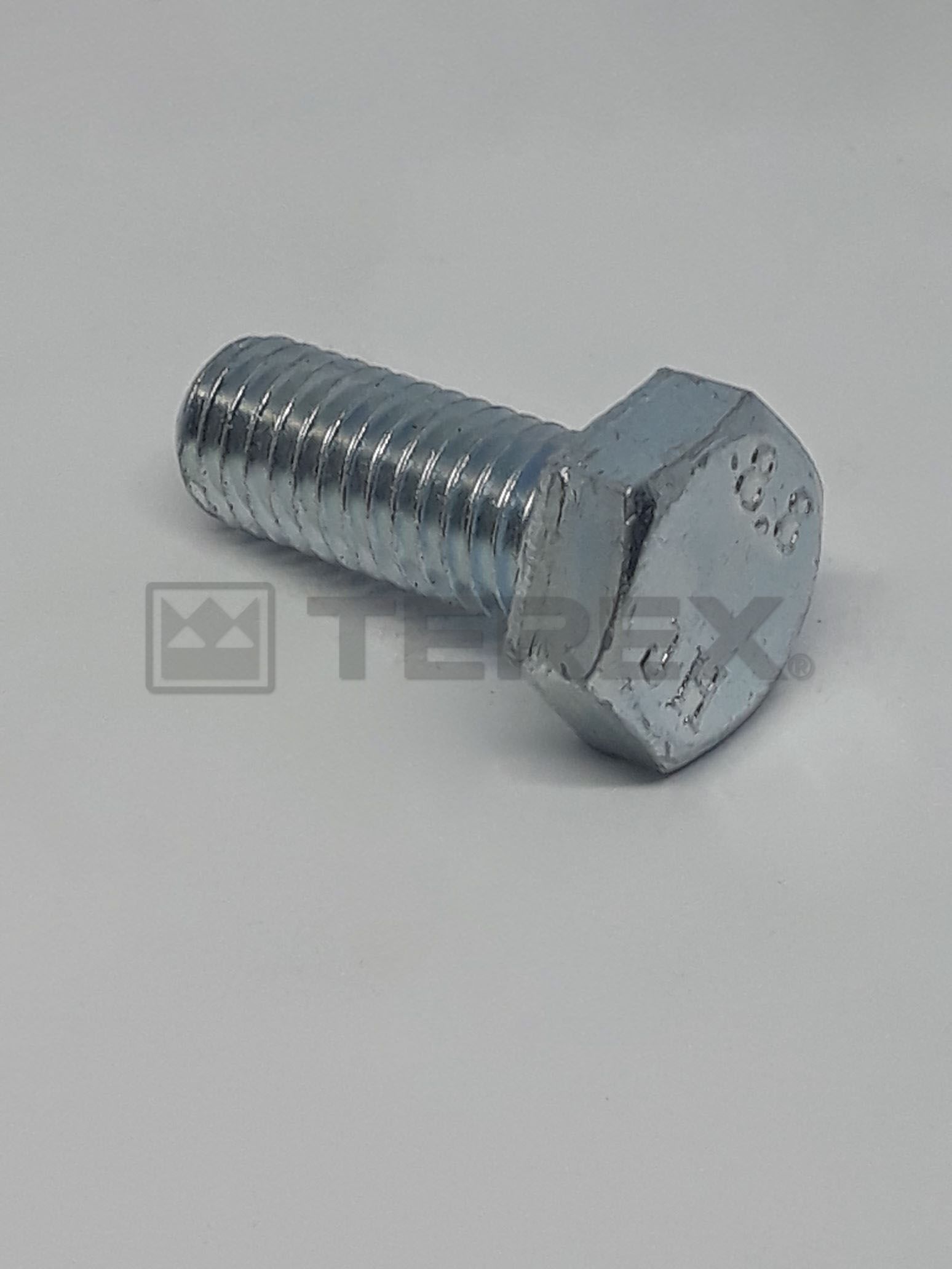 M8-1.25 X 20 ZINC HEX HEAD SET SCREW 8.8