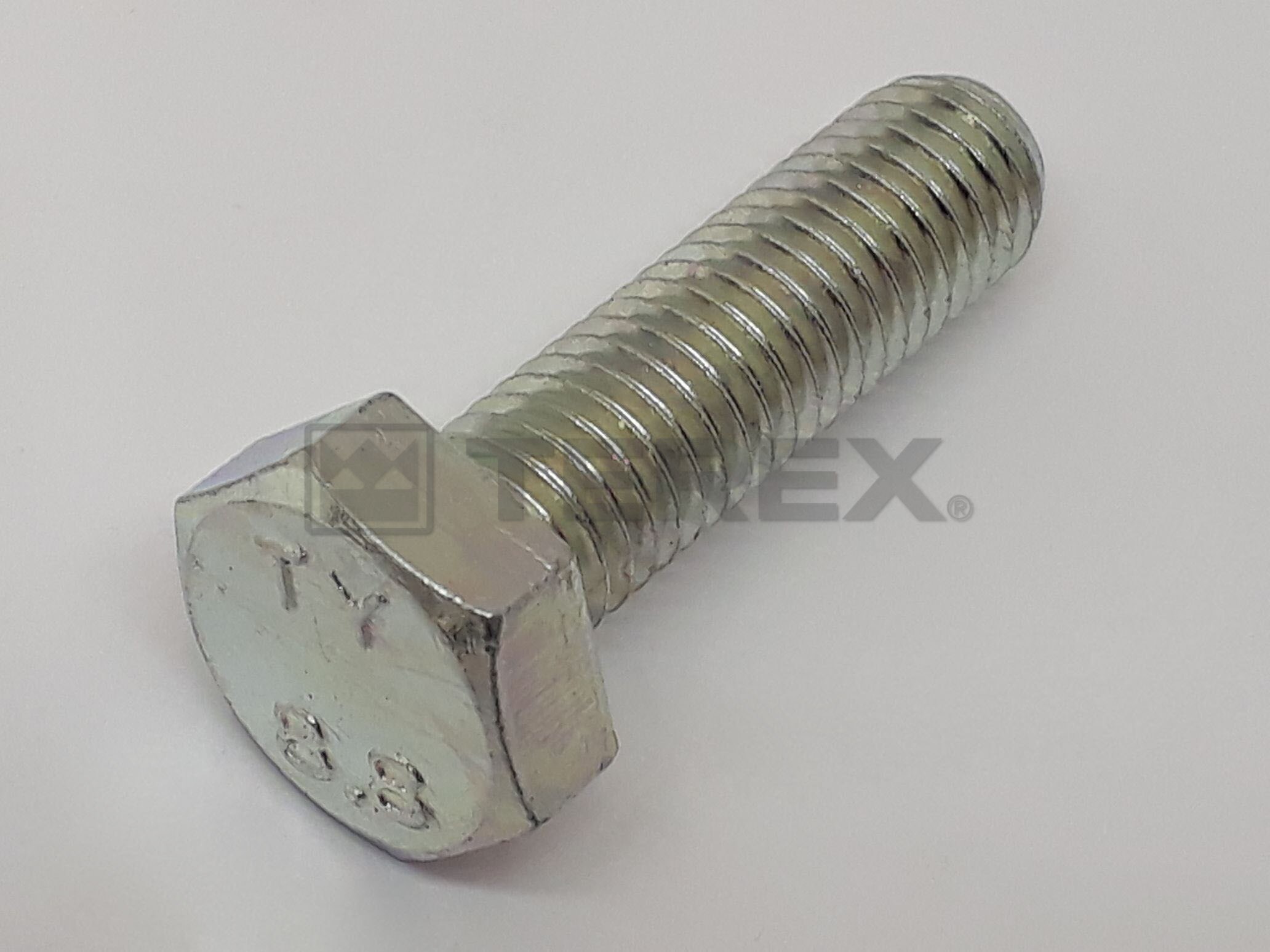 M10-1.50 X 35 ZINC HEX HEAD BOLT GR 8.8 DIN931