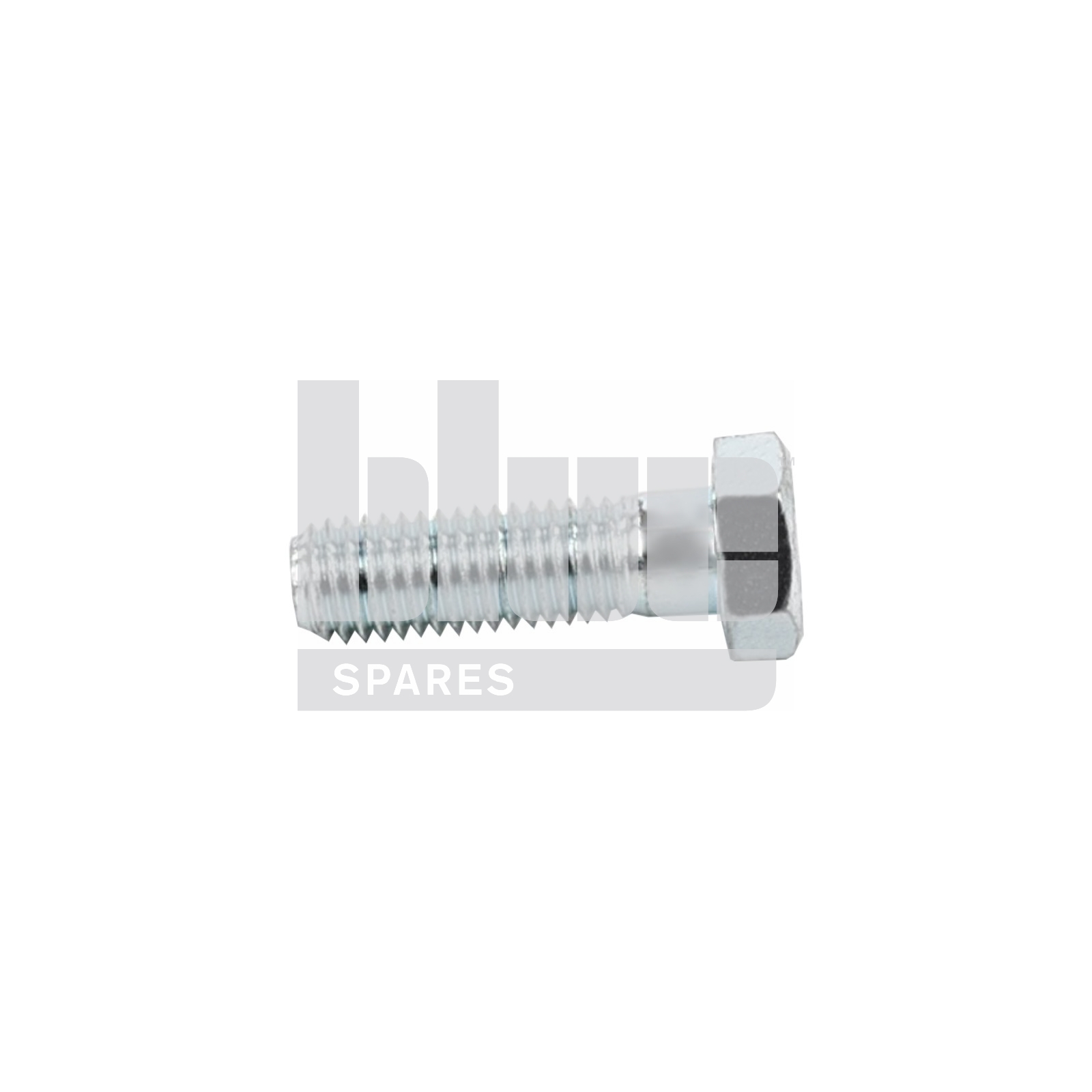M12-1.75 X 40 ZINC HEX HEAD BOLT GR 8.8