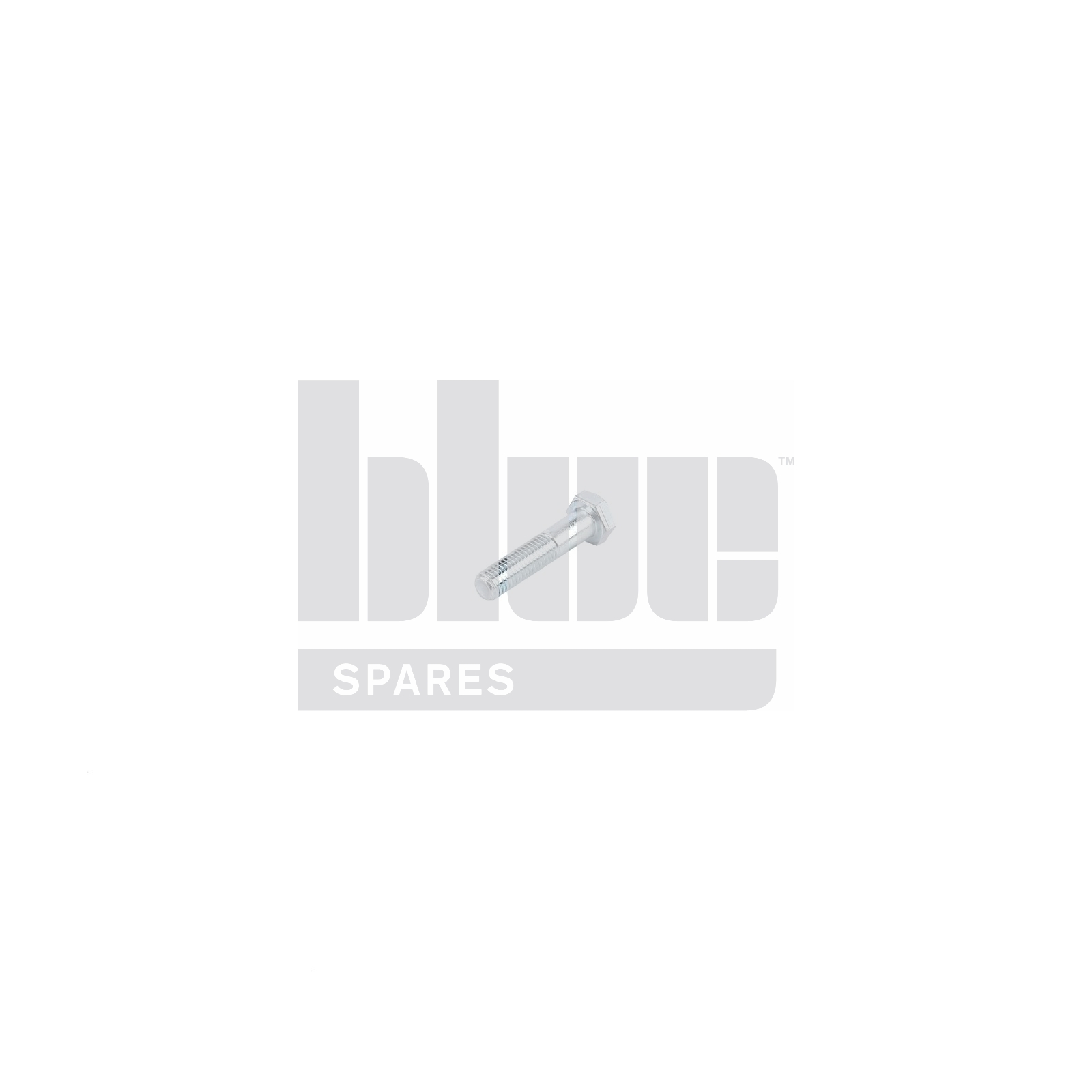 M12-1.75 X 55 ZINC HEX HEAD BOLT GR 8.8