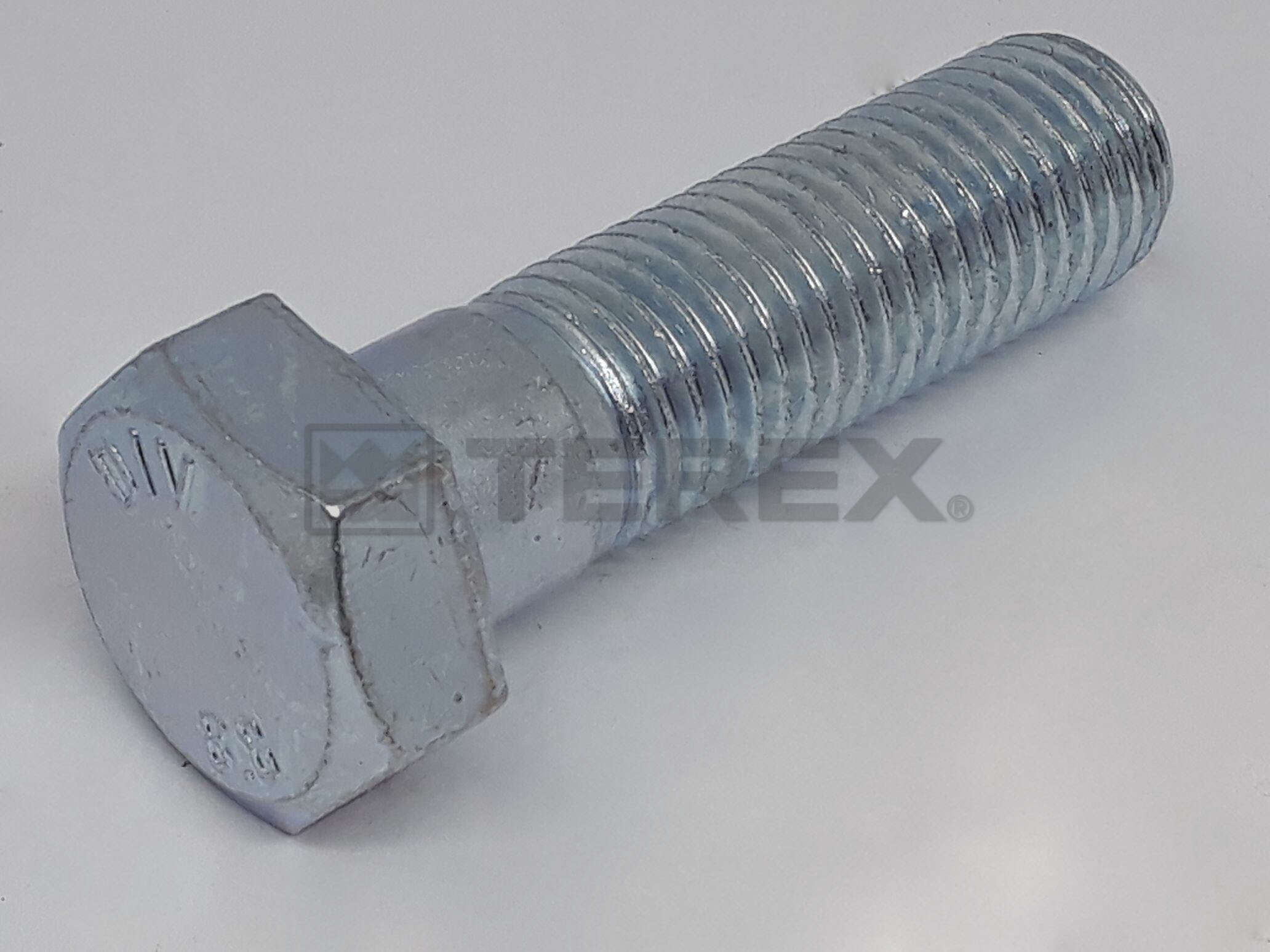 M20-2.50 X 70 ZINC HEX HEAD BOLT GR 8.8 DIN931
