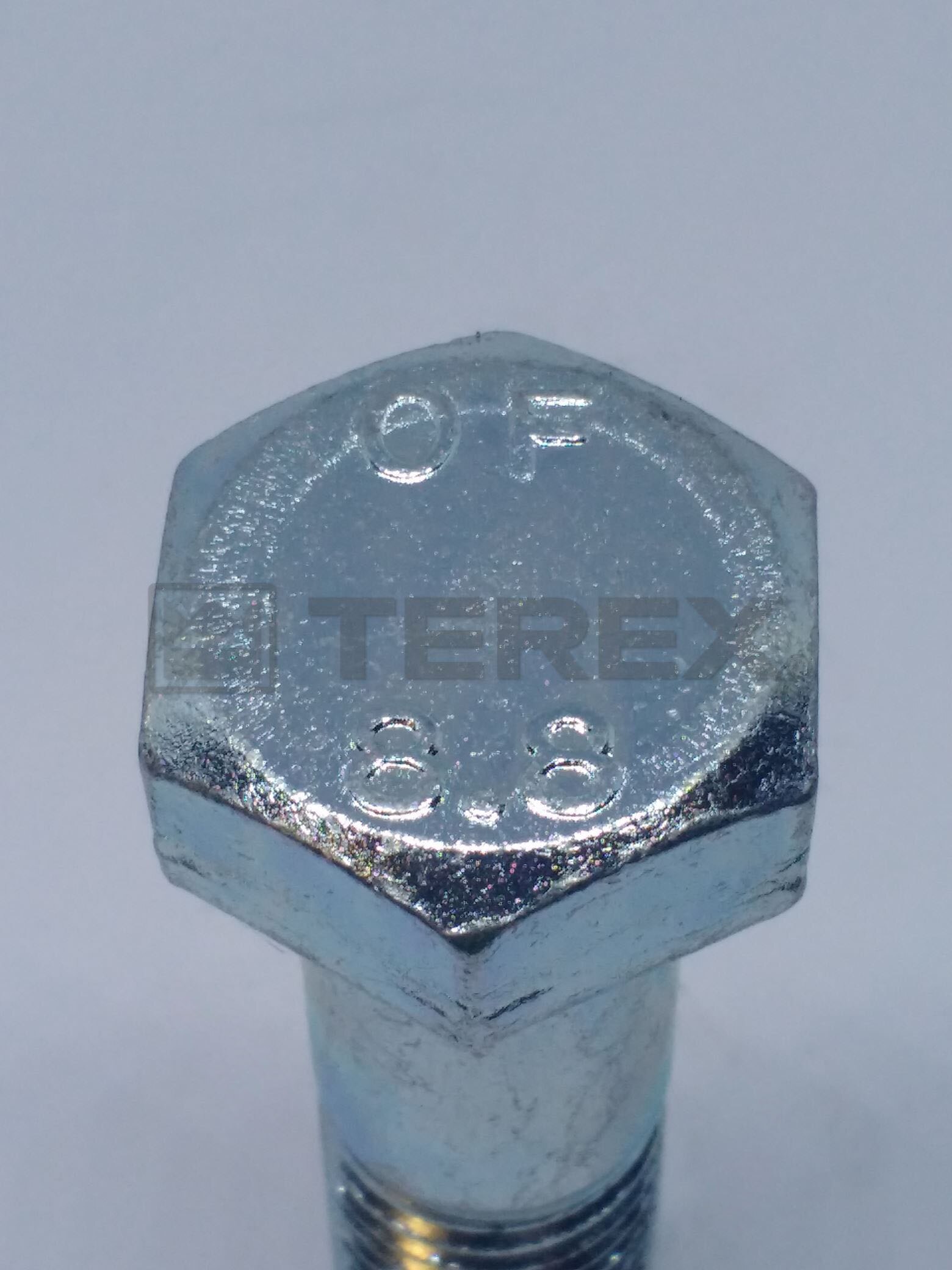 M20-2.50 X 80 ZINC HEX HEAD BOLT GR 8.8