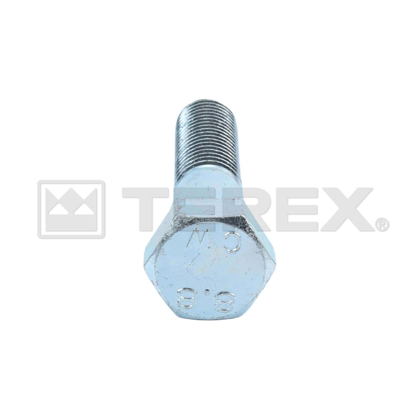 M24-3.00 X 100 ZINC HEX HEAD BOLT GR 8.8 DIN931