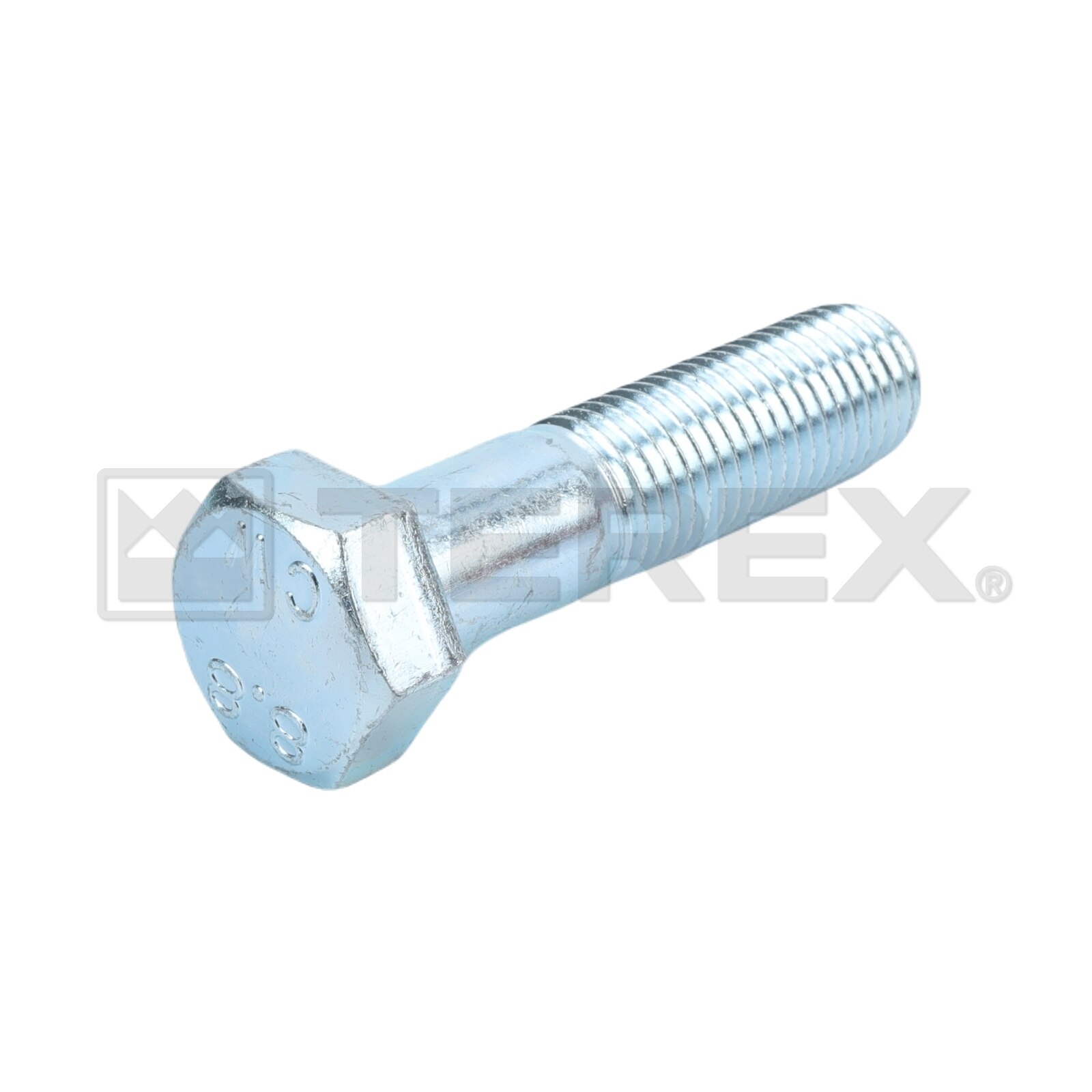 M24-3.00 X 100 ZINC HEX HEAD BOLT GR 8.8 DIN931
