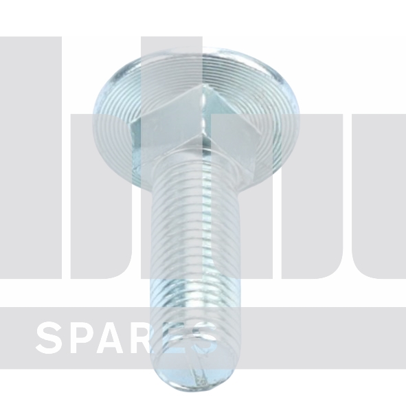M16-2.00 X 55 ZINC SQUARE HEAD BOLT GR 8.8