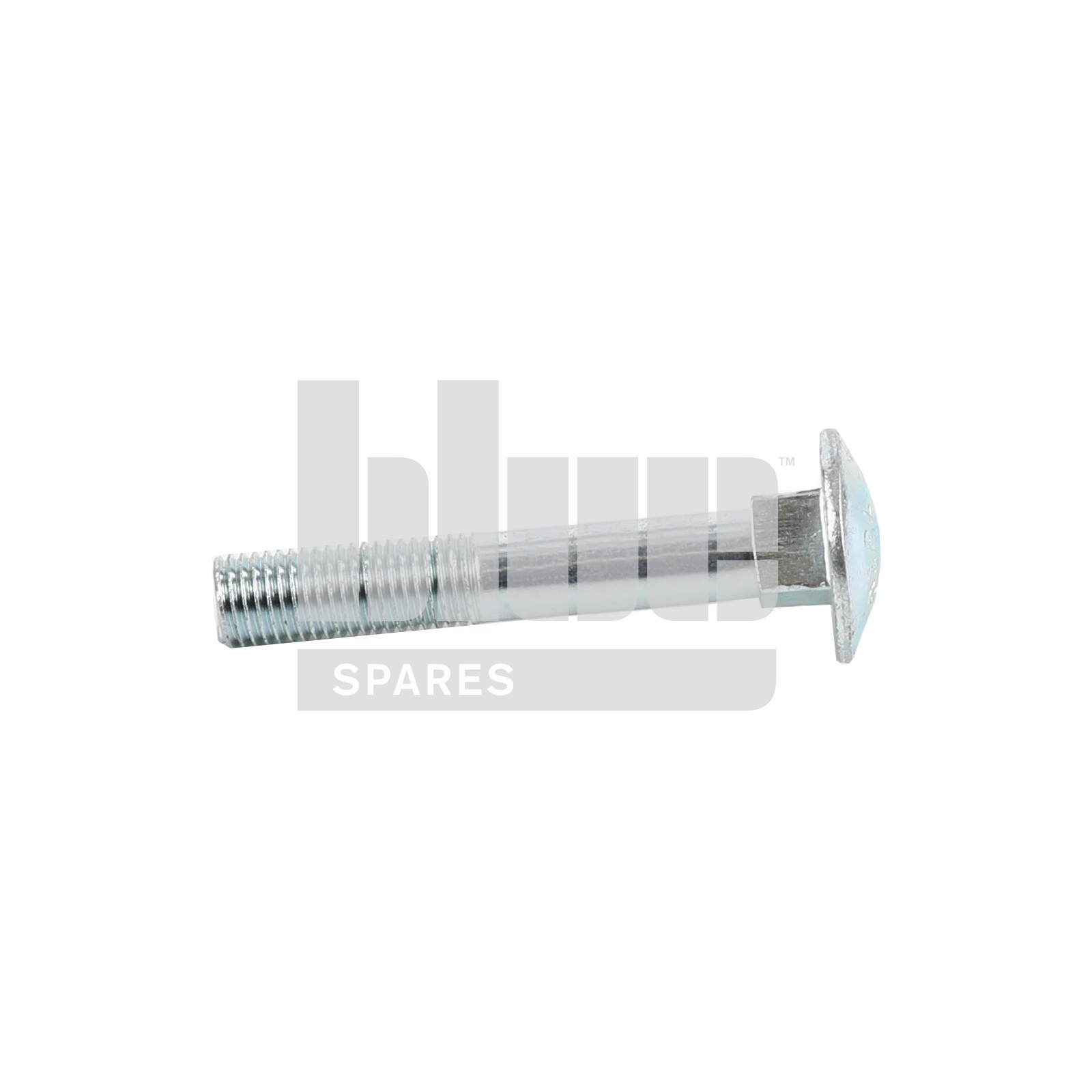 M16-2.00 X 100 ZINC SQUARE HEAD BOLT GR 8.8 DIN603