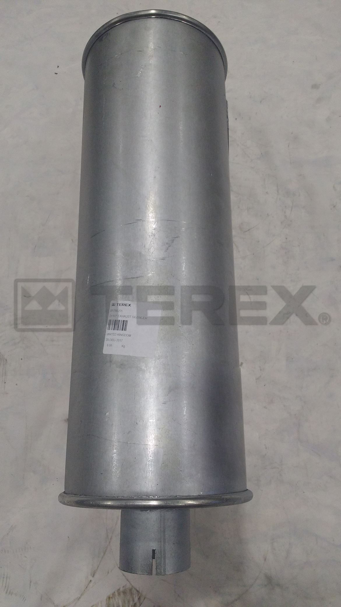 2 1/2  DEUTZ EXHAUST SILENCER 505