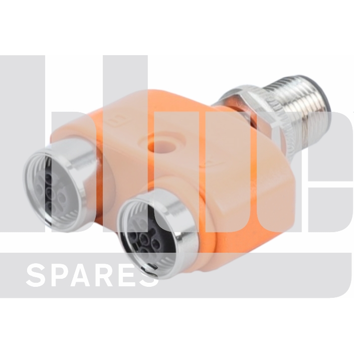 M12 Y-SPLITTER PIN 2C TO 4B / PIN 4C TO 4A IFM EBC115