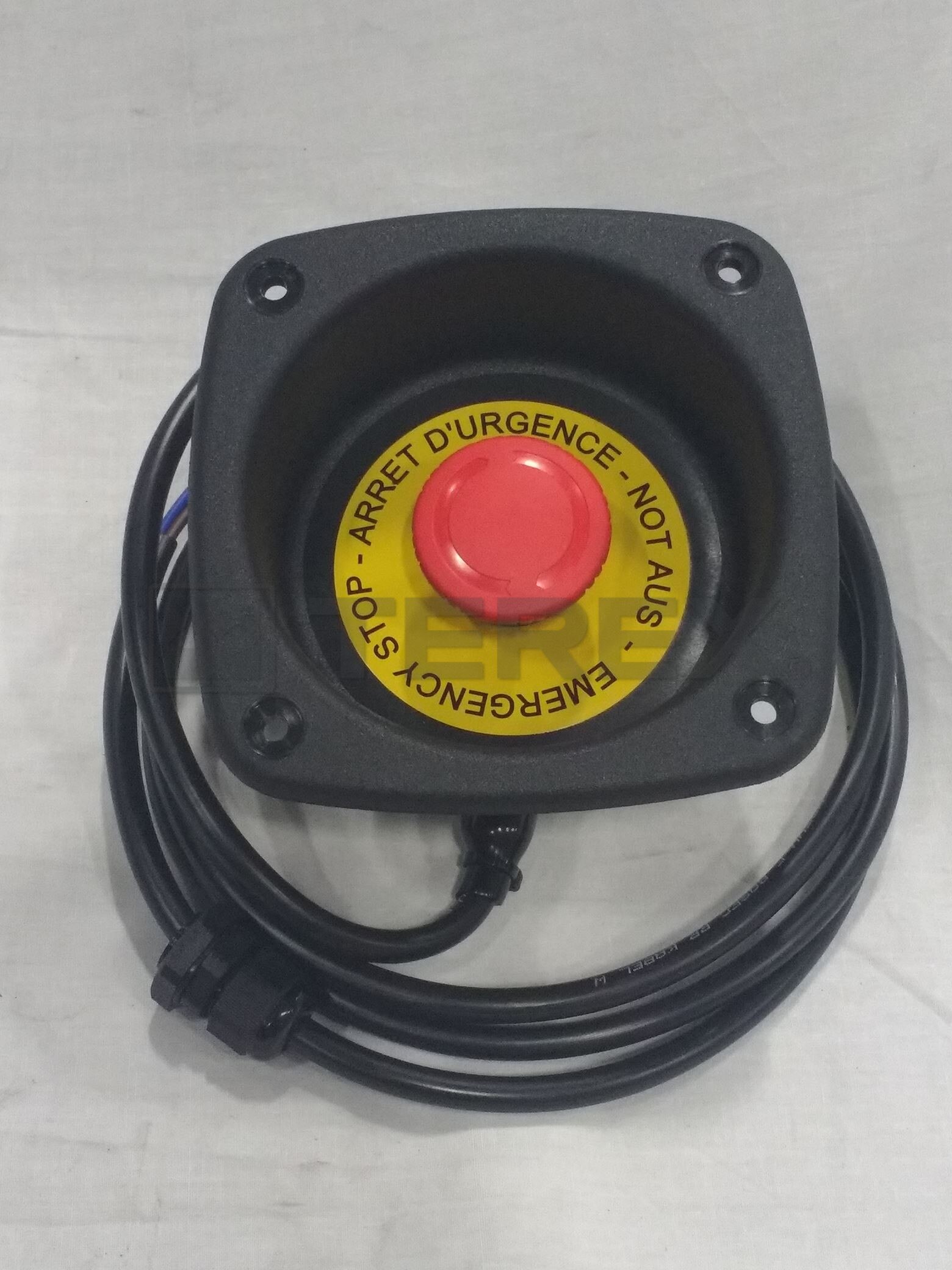 RECESSED ESTOP PUSHBUTTON