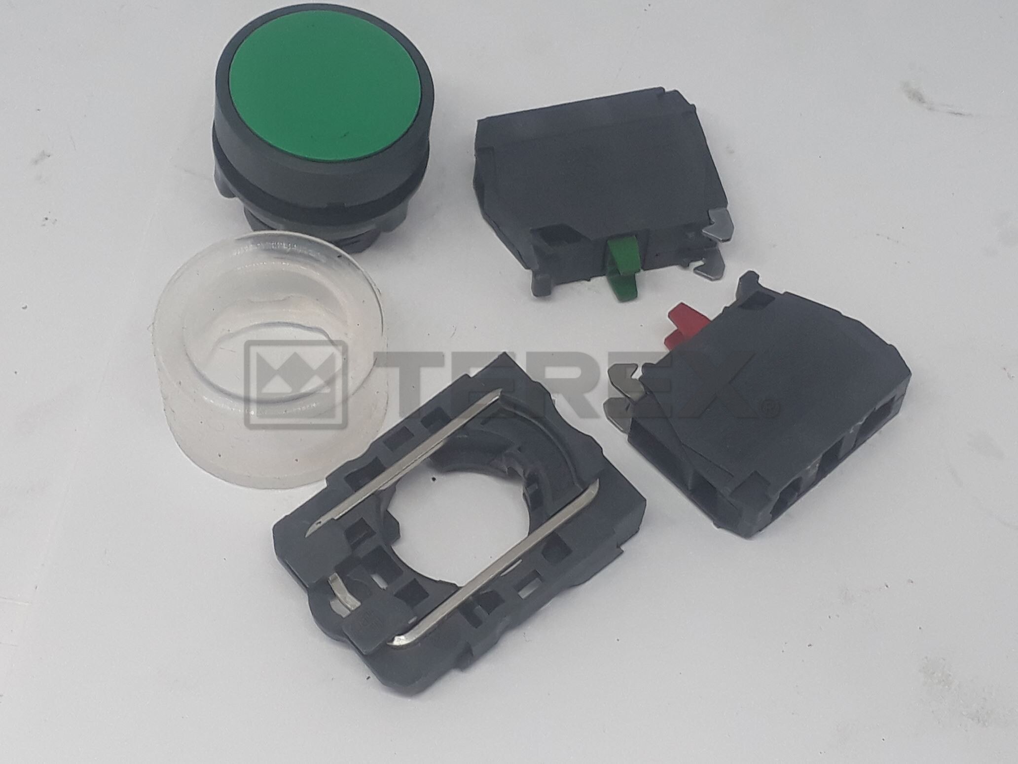 OVER RIDE CONTACT BLOCK (DA11 GREEN BUTTON)