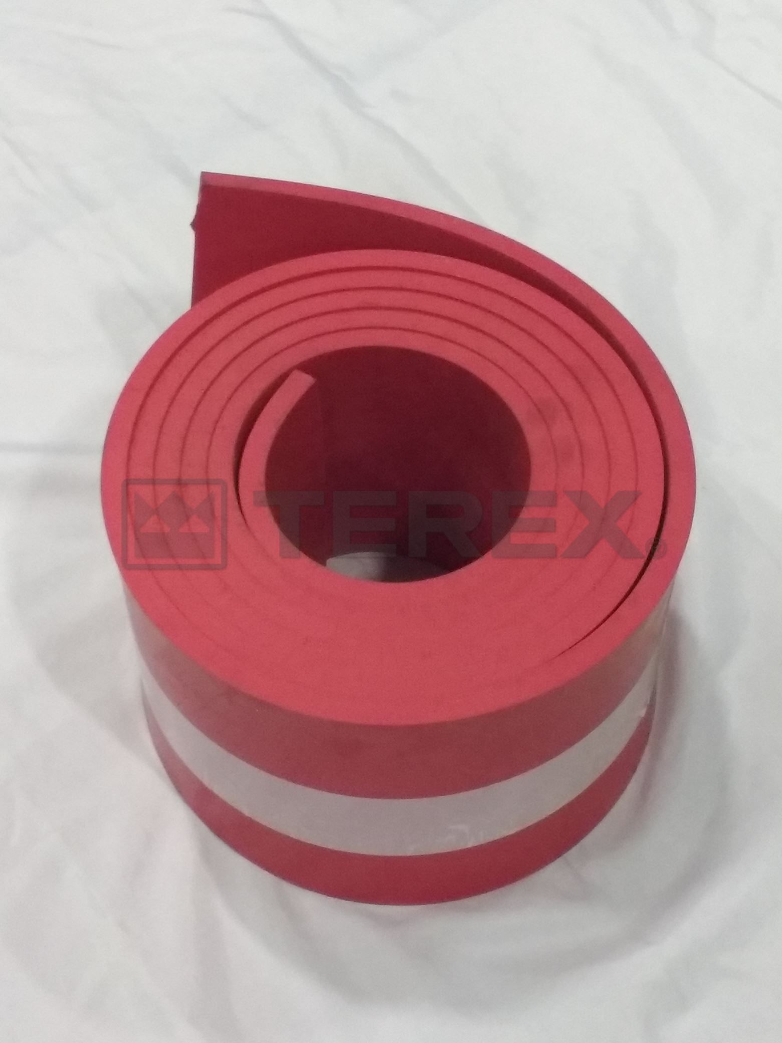 MAIN CONVEYOR LOWER SK IRTING RUBBER 40 SHORE RED