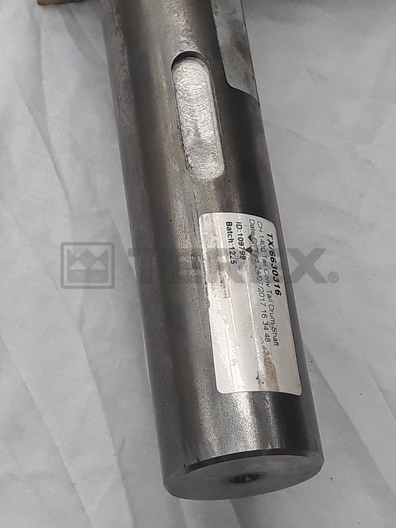 1400 TAIL CONV TAIL DRUM SHAFT