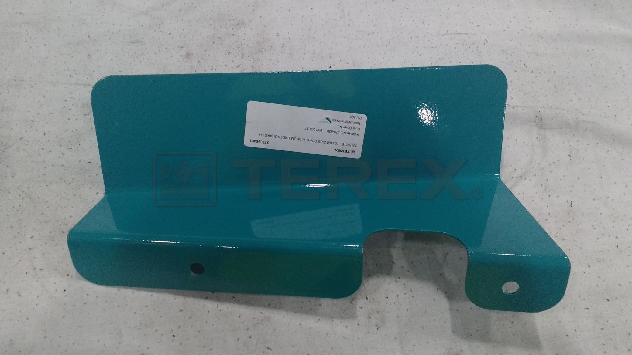 HEAD DRUM UNDERGUARD RH