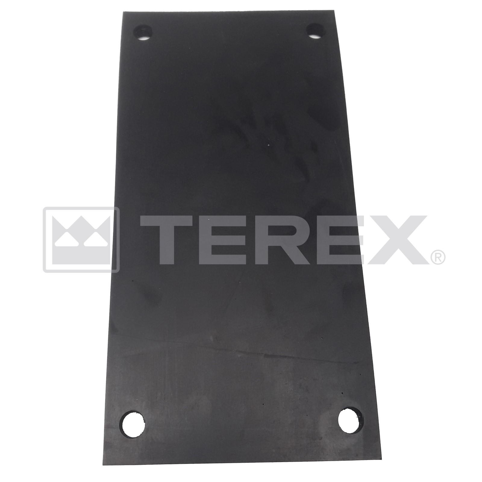RUBBER TAB - 10X145X290 - NBR/SBR SCHWARZ