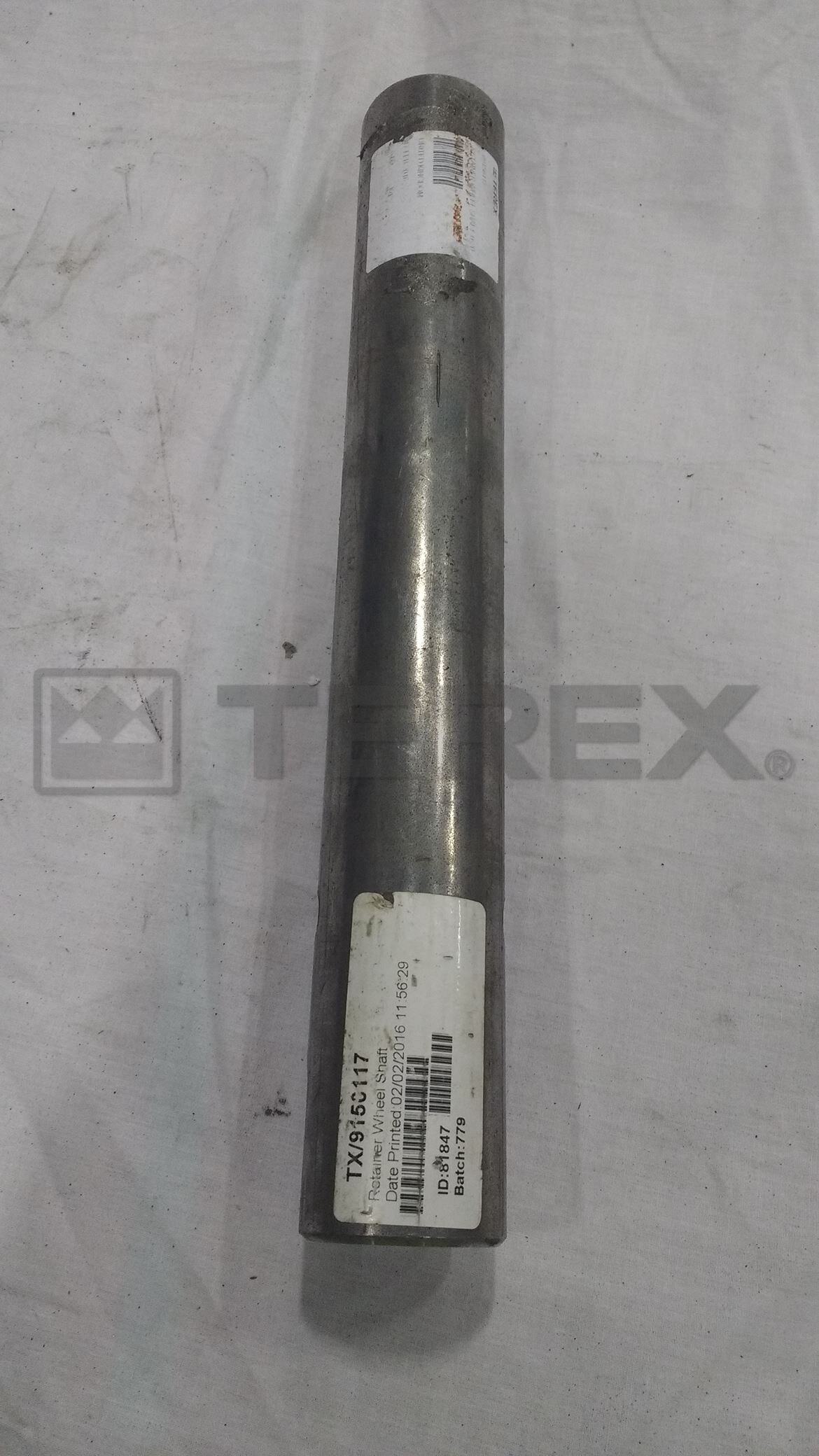RETAINING WHEEL SHAFT 620 TROMMEL