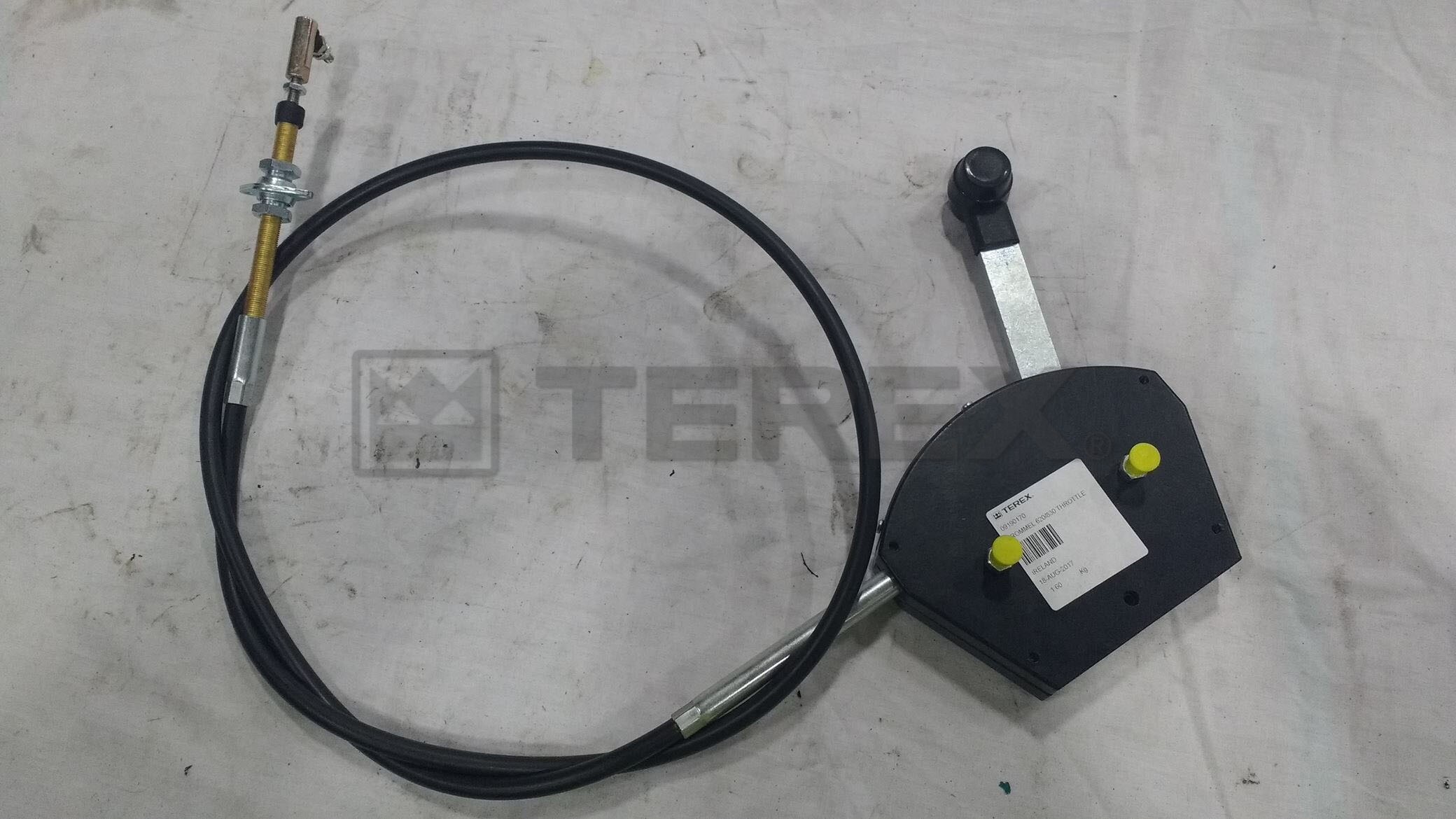 THROTTLE CABLE ASSEMBLY 1600MM