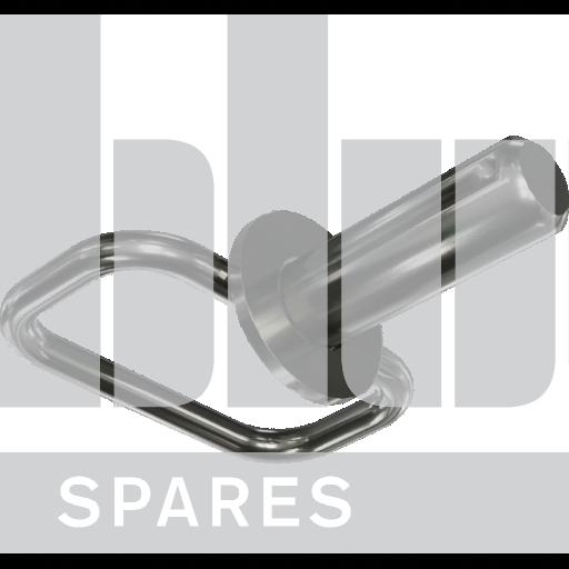 PIN - 1DIA - 80MM LG C/W HANDLE