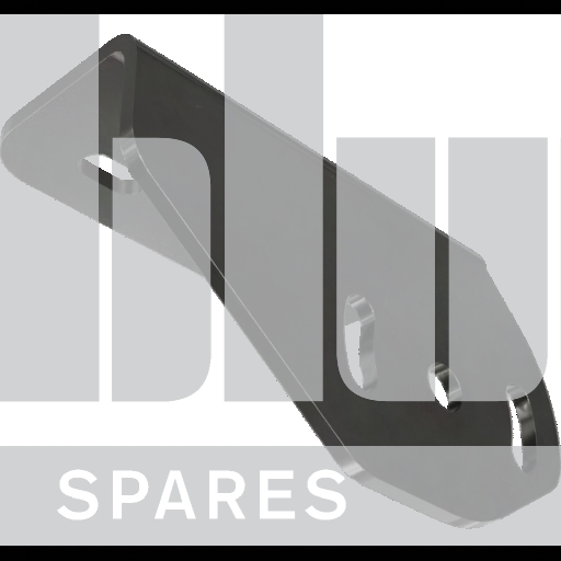 SCRAPER MOUNT PLATE LHS