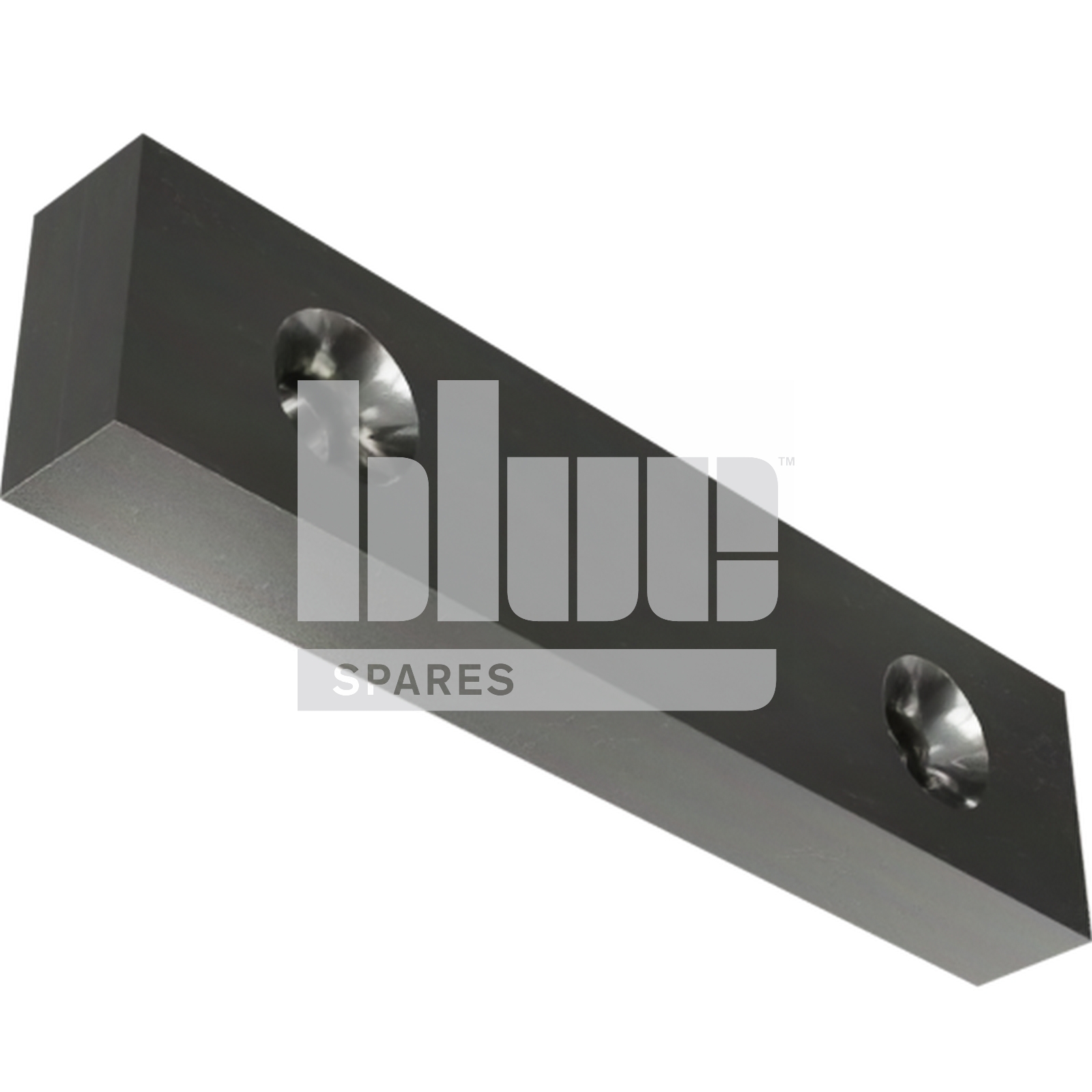 HOPPER STOPPER PLATE C/W BONDED RUBBER