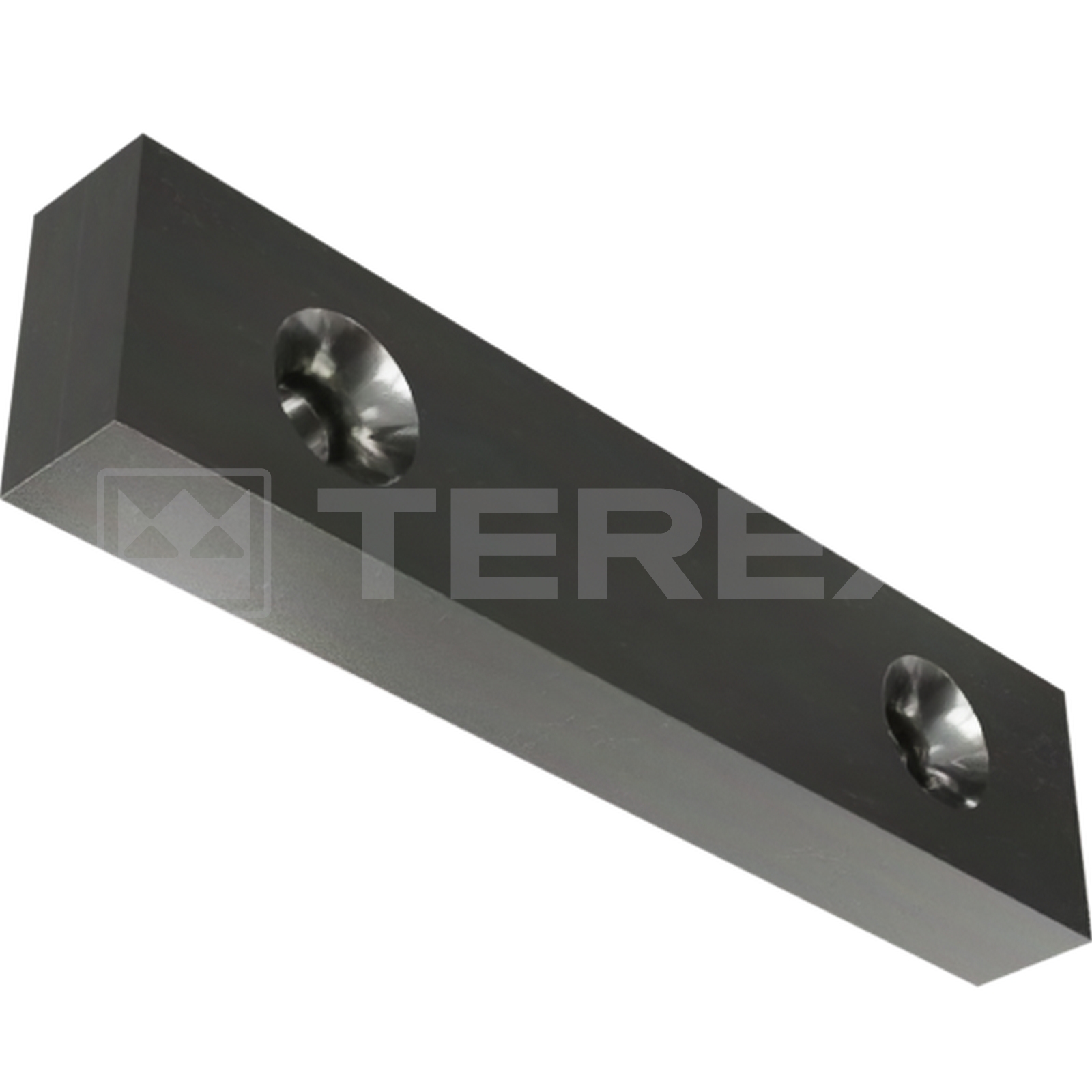 HOPPER STOPPER PLATE C/W BONDED RUBBER