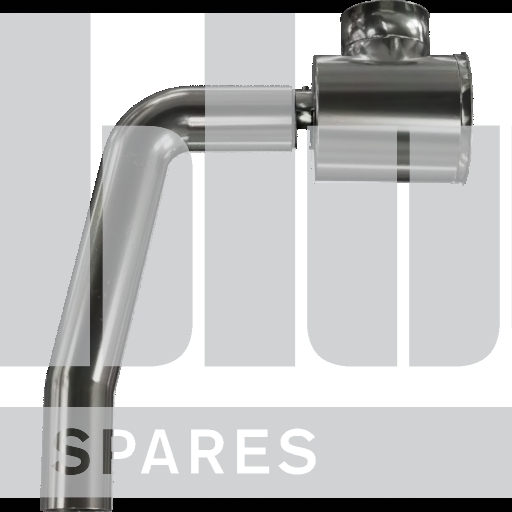 RUBBER AIR INTAKE PIPE