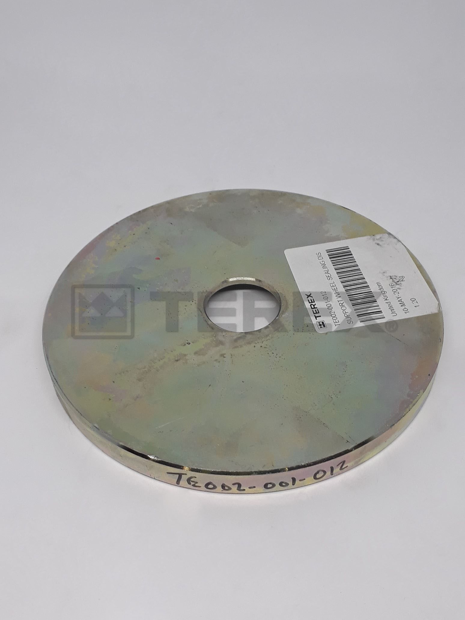 SUPPORT WHEEL SEALING DISC