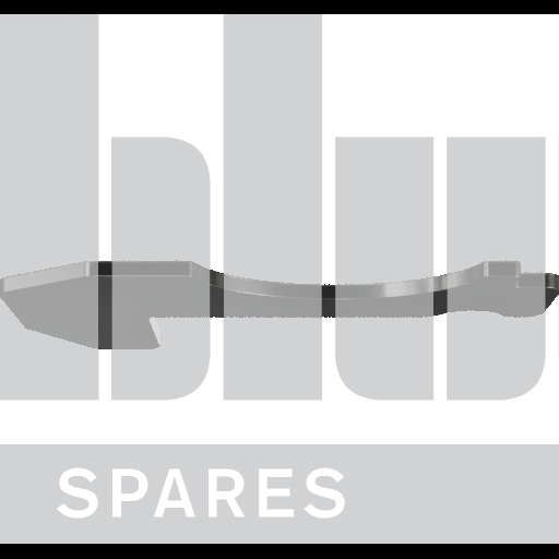 REVERSE CHUTE SKIRTING RUBBER