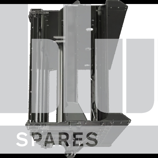 11X5 3D DISCHARGE SCREEN SHELL ASSEMBLY WITH SHORTENED MID-DECK CHUTE