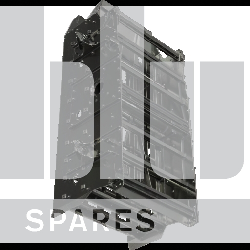 11X5 3D DISCHARGE SCREEN SHELL ASSEMBLY WITH SHORTENED MID-DECK CHUTE