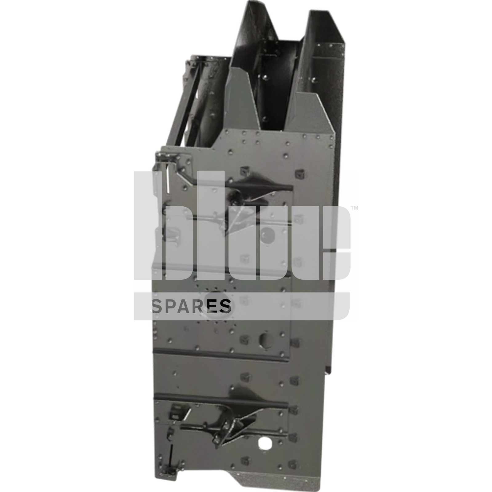 11X5 3D DISCHARGE SCREEN SHELL ASSEMBLY WITH SHORTENED MID-DECK CHUTE