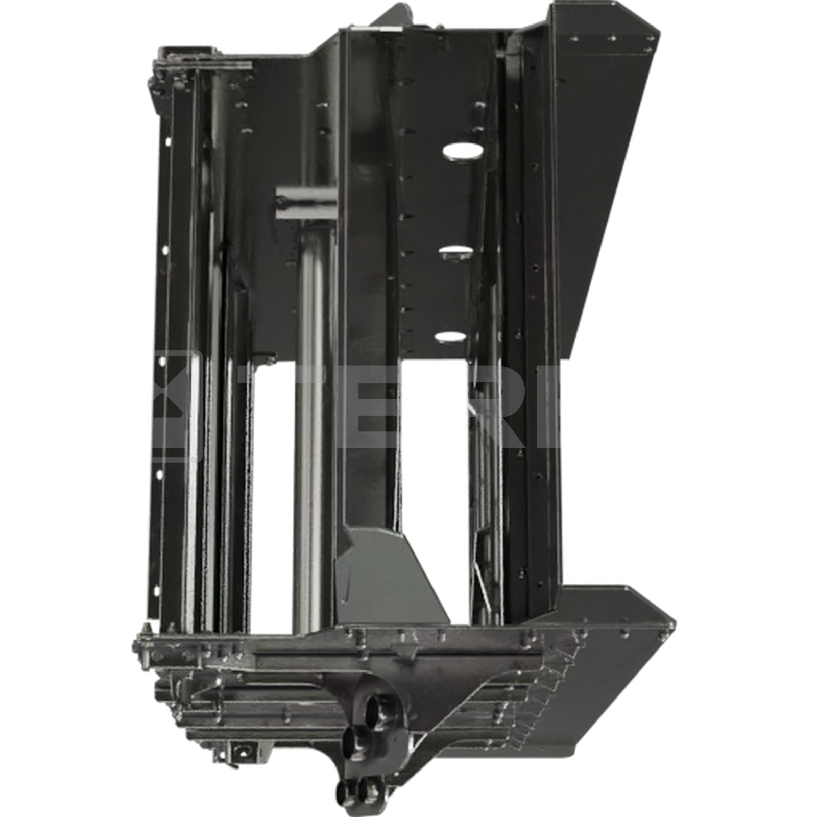 11X5 3D DISCHARGE SCREEN SHELL ASSEMBLY WITH SHORTENED MID-DECK CHUTE