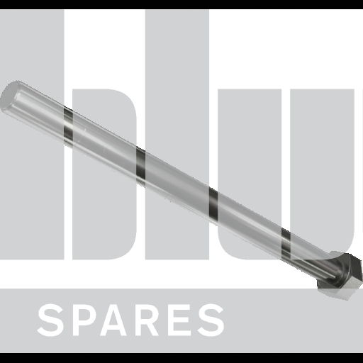 M12-1.75 X 180 BLACK HEX HEAD BOLT GR 12.9